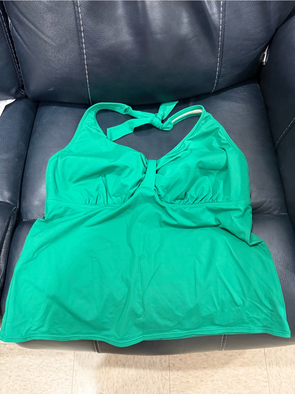 Lands End Kelly Green Tankini